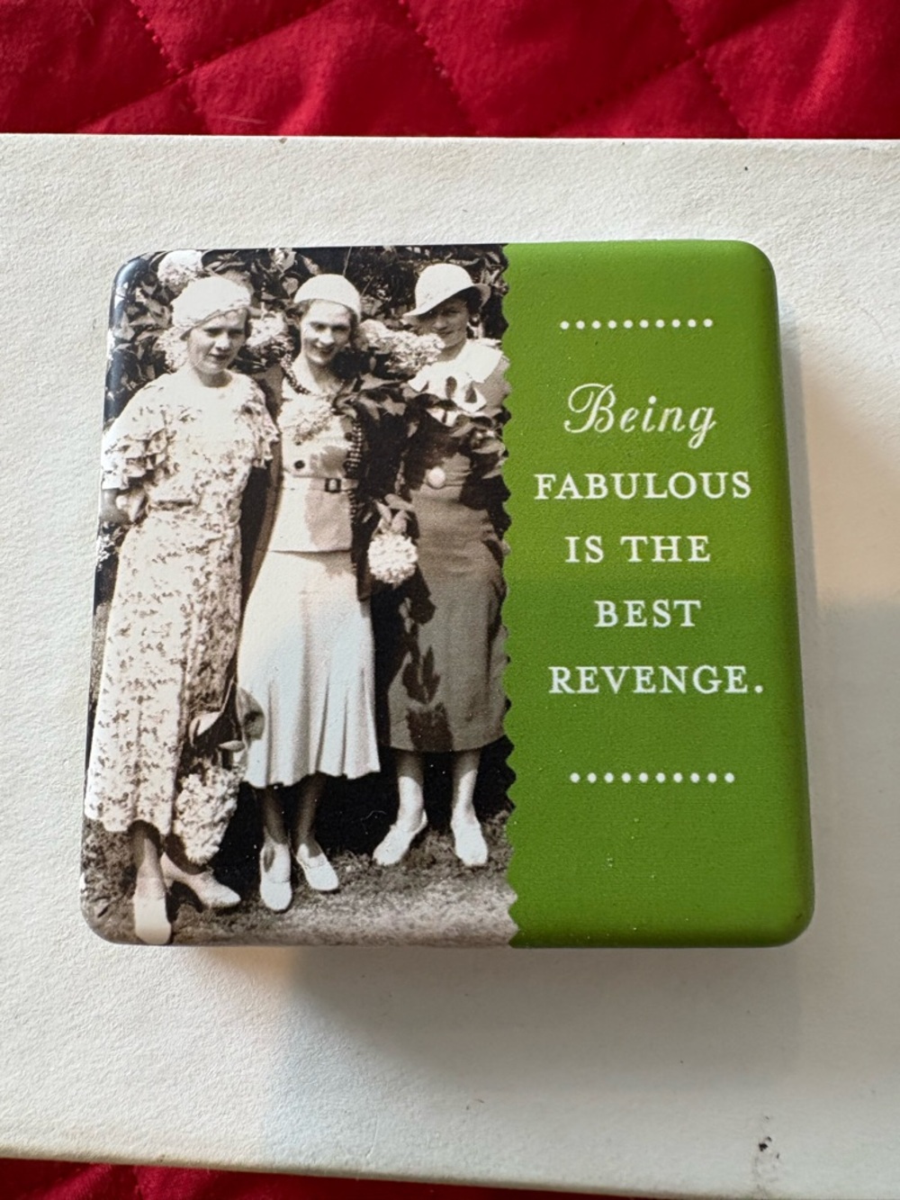 Being Fabulous Is The Best Revenge Decorative Magnet